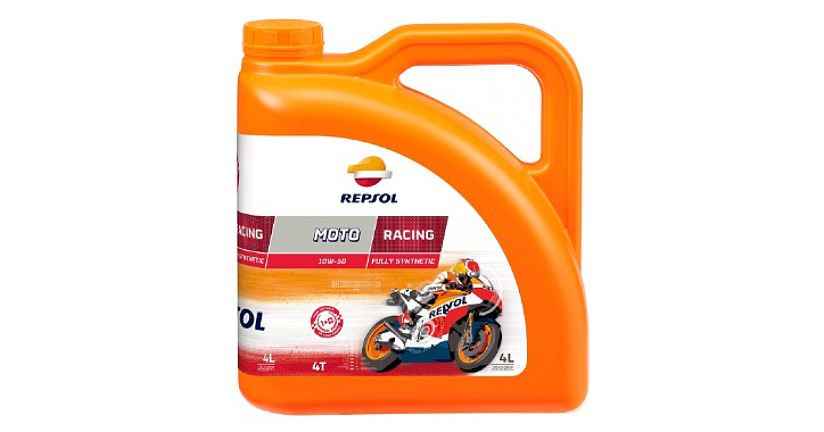 REPSOL MOTO RACING 4T 10W50 - 4 ЛИТРА - Dirt.BG