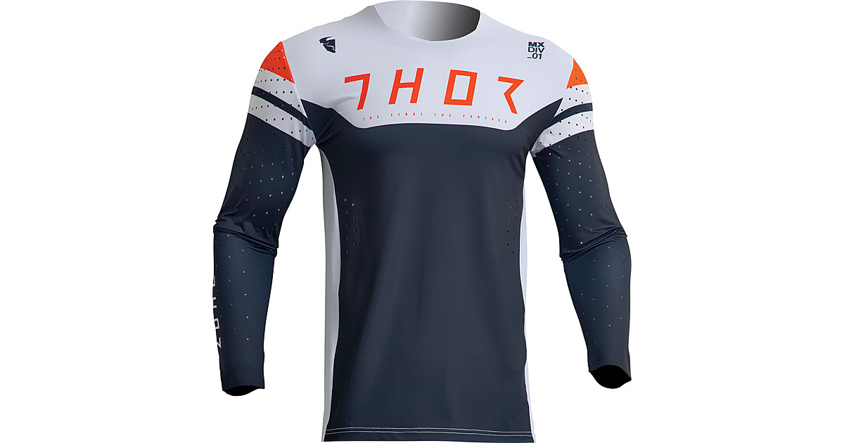 Мотокрос джърси THOR PRIME RIVAL MIDNIGHT/GRAY - Dirt.BG