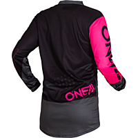 Дамски мотокрос екип O’NEAL ELEMENT FACTOR BLACK/PINK 2020
