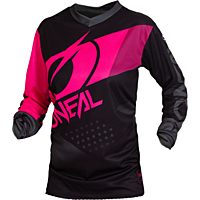 Дамски мотокрос екип O’NEAL ELEMENT FACTOR BLACK/PINK 2020